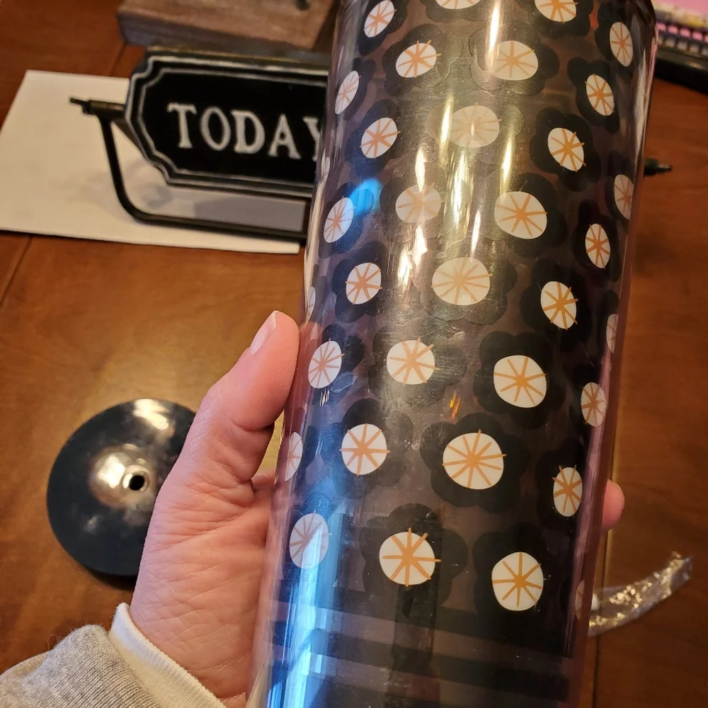 Starbucks 24 oz Cherry Blossom Flower Cold Cup Tumbler